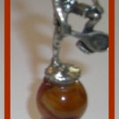 Tennis Player Mini Pewter Figurines on  Marble
