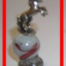 Horse Mini Pewter Figurines on  Marble