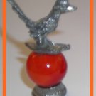 Roadrunner Mini Pewter Figurines on  Marble