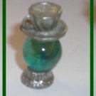 Cup & Saucer Mini Pewter Figurines on  Marble