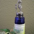 Seahorse Pewter Bottle Stopper