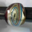 Purple  Swirls MURANO GLASS RING Size 8