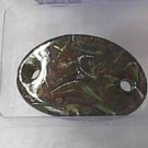 Brown Oval Glass Pendant