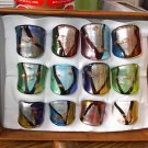Greens  MURANO GLASS RING Size 8