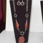 Rust Stone  NECKLACE SET