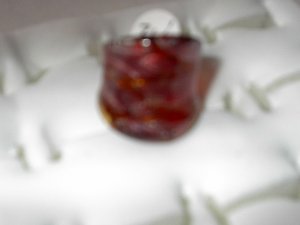 Silver Brown MURANO GLASS RING Size 7.5