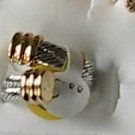 Silver Gold Rope Ring 18Gold Plated Size 7