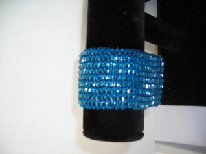 Light Blue Bracelet Velcrow Closer