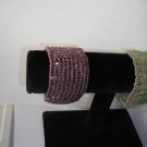Mauve Bracelet Velcrow Closer