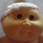 Baby White Satin Headband With Star