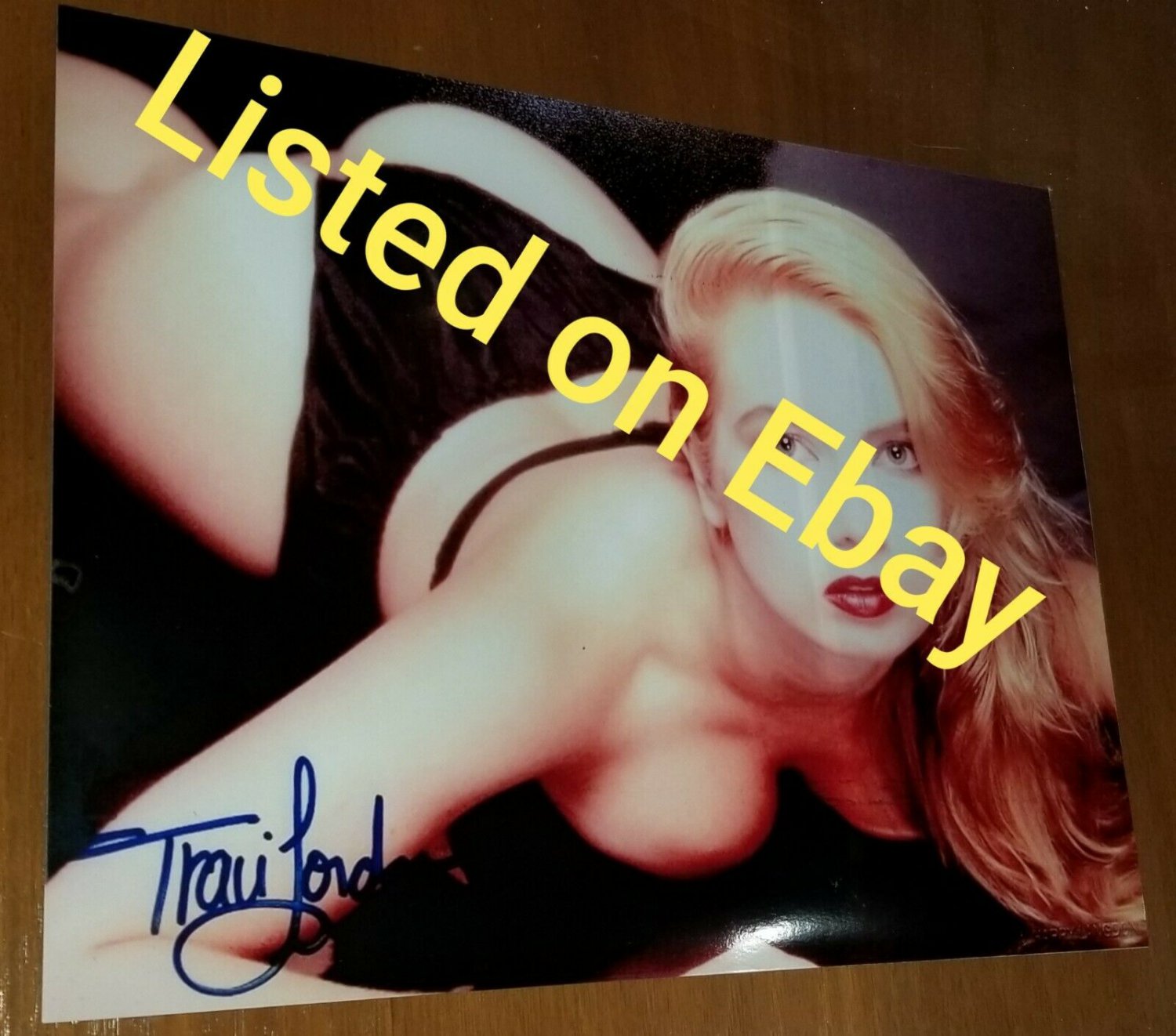 TRACI LORDS SIGNED, autographed Model RP 8.5 x 11 Photo Reprint Pornstar #3b