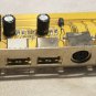 1x Ps/2 2 Ports PS2 Keyboard Mouse + 2 USB Ports ribbon connect