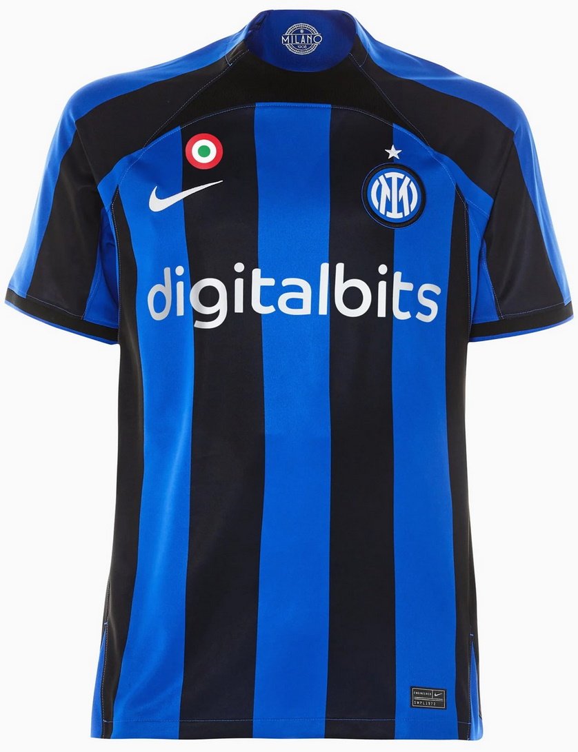 Inter and Nike's New 22/23 Home Shirt is a Certified Heater