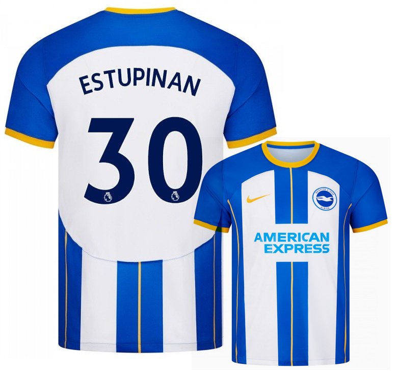 BRIGHTON & HOVE ALBION エストゥピニャン30番シャツ Brighton Nike 25/26 Away Shirt | Official BHAFC Store