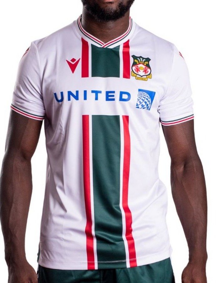 Wrexham AFC 2023 2024 Away Men Football Soccer Shirt Jersey 23-24