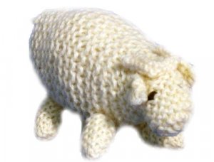 Knitted Cow