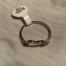 Size 10 silver ring