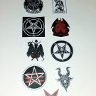Baphomet / Satanic / Occult / Goth / Metaphysical Stickers V - Set of 10