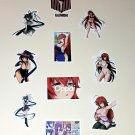 Anime / Hentai / Waifu / Sexy Character Stickers V - Set of 10