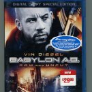 Babylon A.D. (Raw and Uncut Blu-ray Disc, 2009, 2-Disc Set)