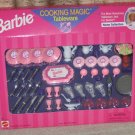 Box Set Barbie Cooking Magic Tableware Sealed Box (1998) Sealed Box