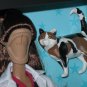 Ava Stars The Star Inside You Veterinary Doll Brown Hair, Dog & Cat Figure NRFB