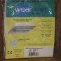 Wearever Underwear Men SZ S White Washable, Maximum Absorbency 2 Cups