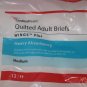 (2) Packs Of 12 Cardinal Health Medium Size Quilted Adult Briefs Wings Plus