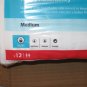 (2) Packs Of 12 Cardinal Health Medium Size Quilted Adult Briefs Wings Plus