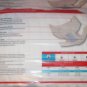 (2) Packs Of 12 Cardinal Health Medium Size Quilted Adult Briefs Wings Plus
