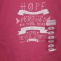Pro Cure T Shirt Pink SZ. L Breast Cancer Awareness NOS
