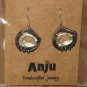 Anju Handcrafted Jewelry Dangle/Drop Earrings With Pewter NIP