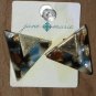 Jane Marie Designer Earrings Triangle Shape Multi Color