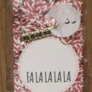 Jane Marie Designer Necklace Gold Chain Design Bar End Joy To The World NIP