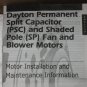 Dayton 4M100A Direct Drive Blower Motor Sleeve Bearing 1/2 HP Type PSC NIB