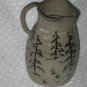 (2001) Pigeon Switch Pottery Pitcher 8" Tall