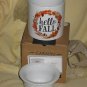 Carson's Hello Fall (2) Piece Dip Chiller Ceramic NIB