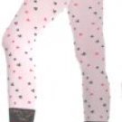 Lace Trim Opaque Leggings with Playing Card Suit Design