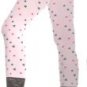 Lace Trim Opaque Leggings with Playing Card Suit Design