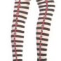 Opaque Thigh High Stockings with Printed Card Suit Design