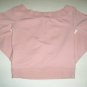 EXPRESS ~ pink 'couture' sweatshirt shirt top ~ S