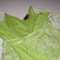 NWOT MOSSIMO sexy green hippie boho wrap sun dress ~ S