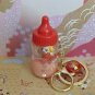 Baby Bottle Angel Fairy Keychain