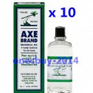 Axe Brand Universal Oil Quick Fast Relief Cold and Headache 56ml 斧標驅風油 x 10 Bottles