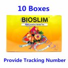 10 Boxes x Bioslim Tea Herbal Tea Bags for Natural Weight Loss 10 Boxes x Bioslim Tea Herbal Tea Bags for Natural Weight Loss