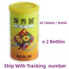 2 Bottles x Bio Slim Herbal 45 Tablets Natural Losting Weight