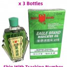 Eagle Brand Medicated Oil Embrocation Oil 24ml x 3 Bottles