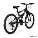 24" Havoc Mountain Bike, Kids, Black color