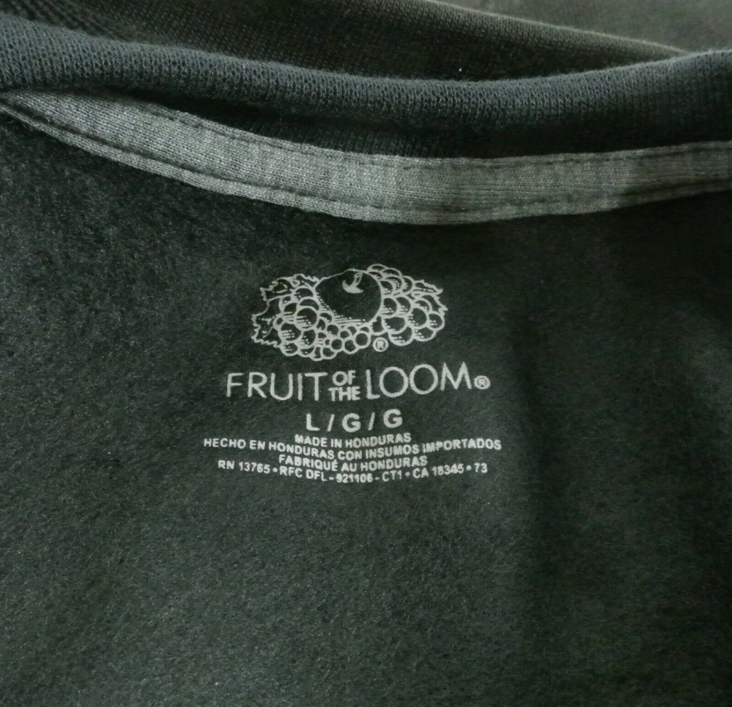 LITTLE CAESARS PIZZA Employee Uniform Sweatshirt Black Size L 50 NWT NEW
