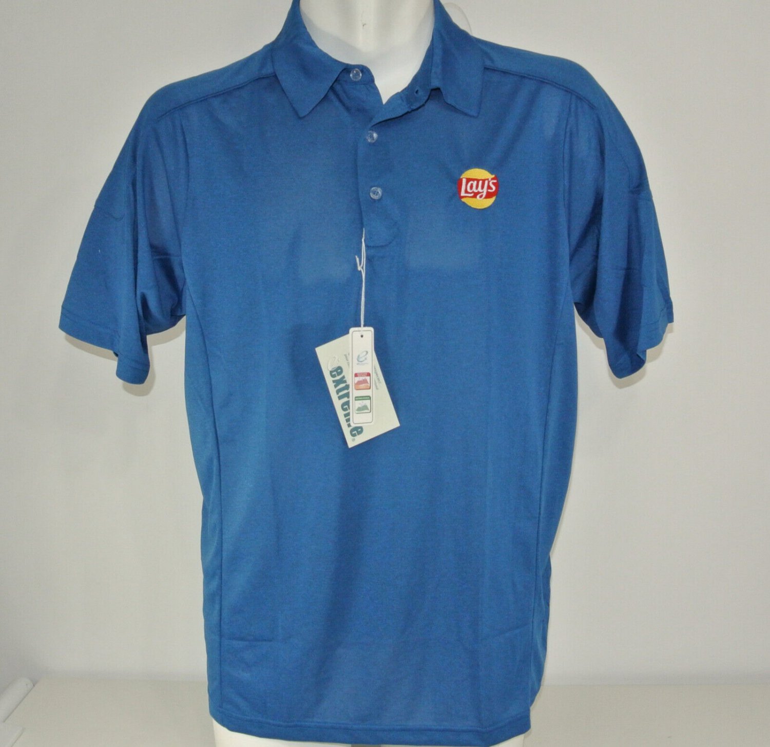 LAY'S Frito Lay Potato Chips Employee Uniform Polo Shirt Mens Size 2XL ...